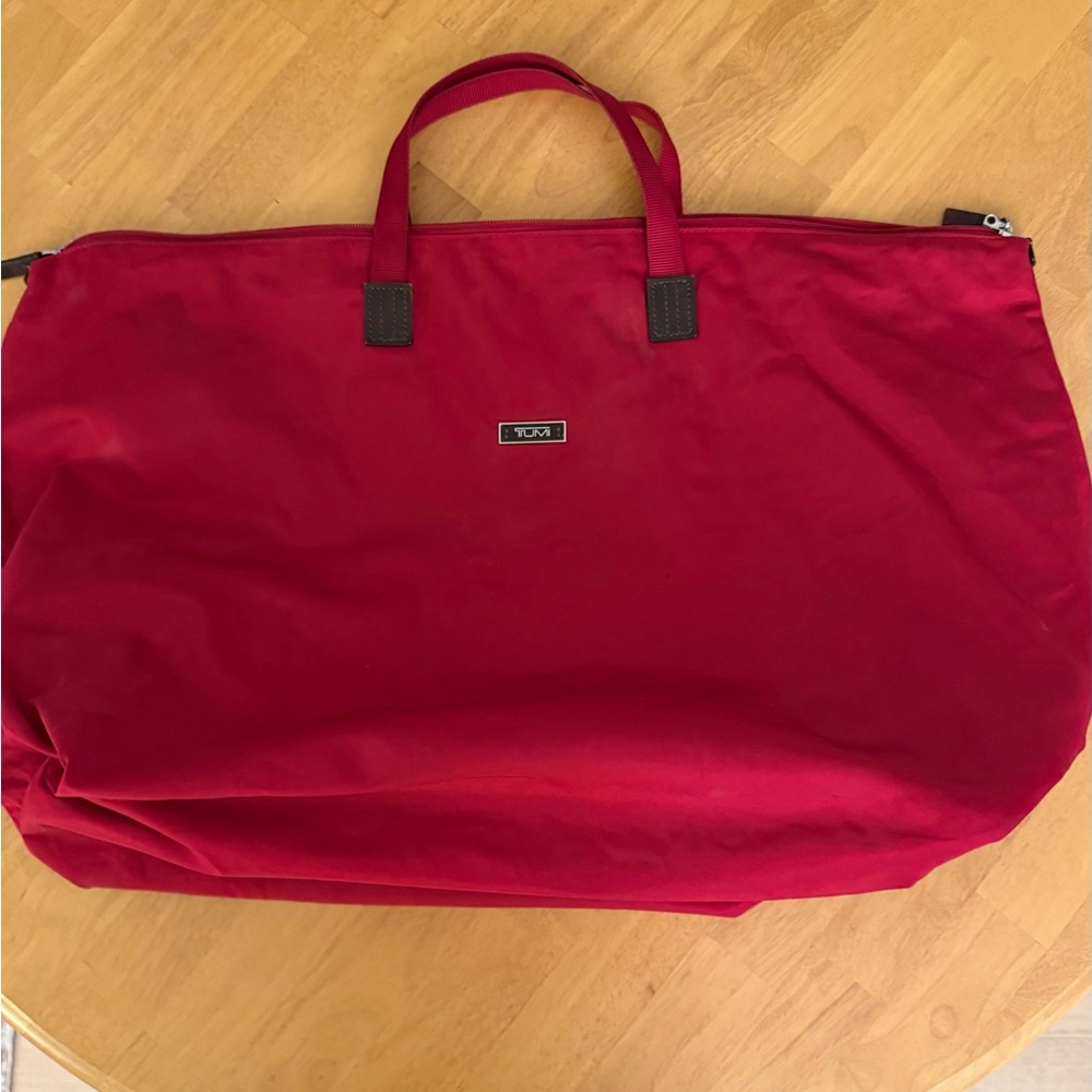 Tumi Bold Red Bag